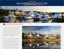 Tablet Screenshot of bayharboryc.com